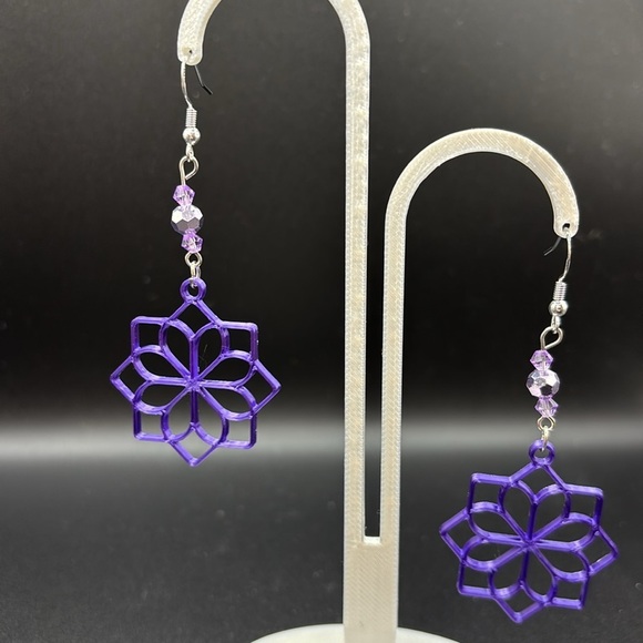 Geometric Earrings - Picture 6 of 6